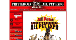 Desktop Screenshot of crittercon.com